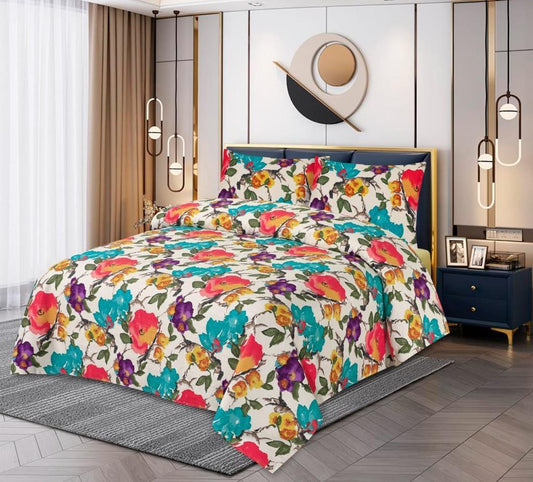 Sandra Floral 3 Pcs Bedding Set 1024