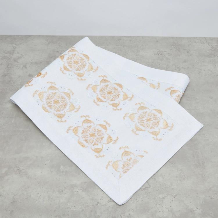 Scarlett Embroidered 1 Pc Table Runner