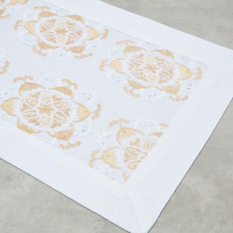 Scarlett Embroidered 1 Pc Table Runner