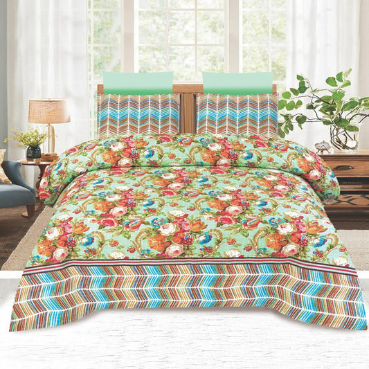 Seagle Floral 3 Pcs Bedding Set 1080