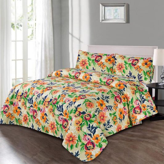 Seldovia Floral 3 Pcs Bedding Set 1080