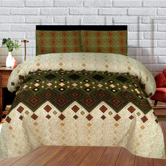 Serena 3 Pcs Bedding Set Brown