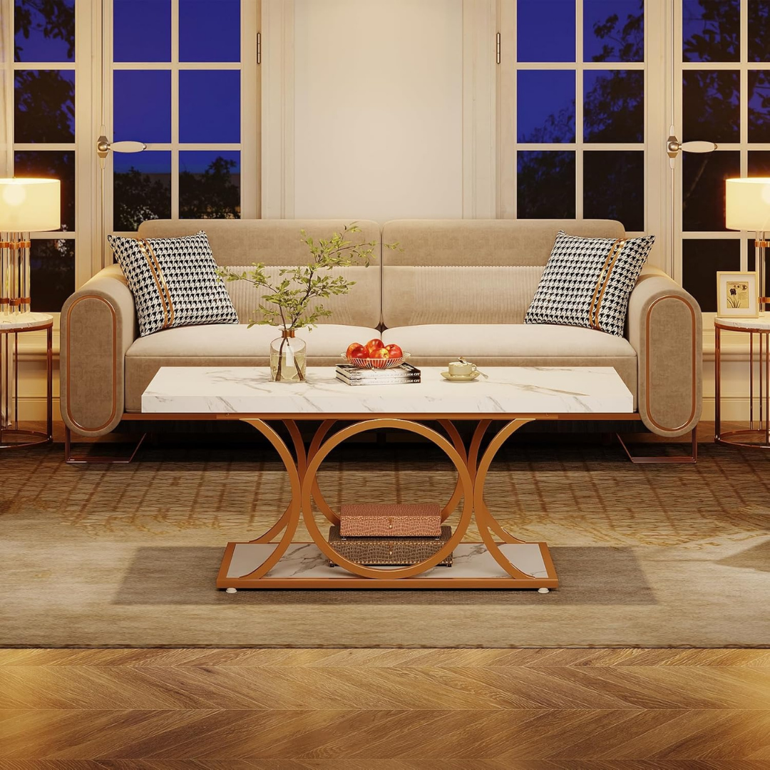 Silhouette Luxury Center Table & Living Room Set
