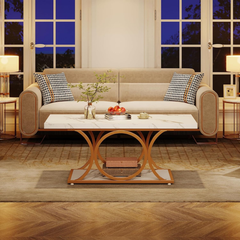 Silhouette Luxury Center Table & Living Room Set