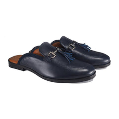 Spadera Handmade Leather Shoes - Blue Brille