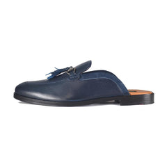 Spadera Handmade Leather Shoes - Blue Brille