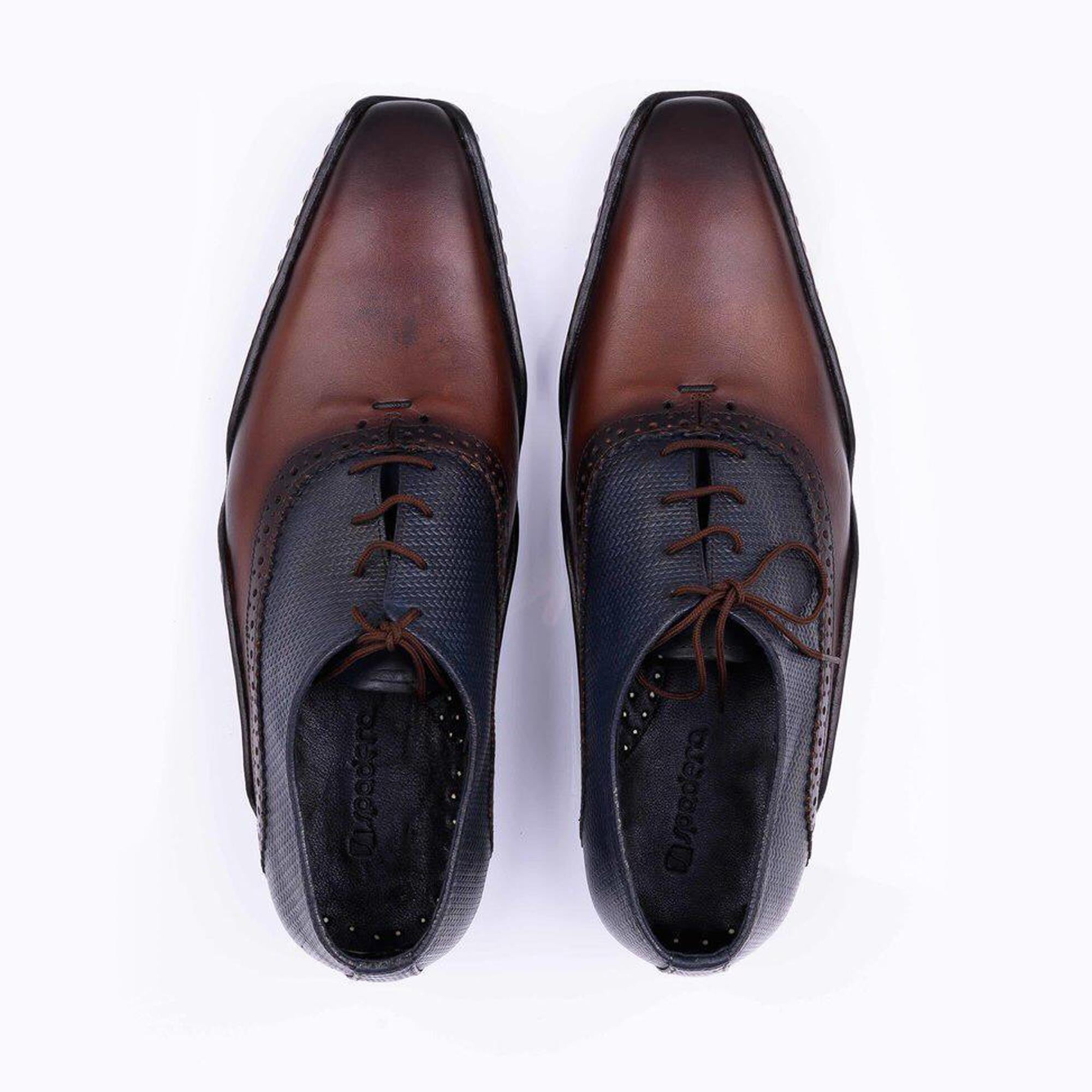 Spadera Handmade Leather Shoes - Onmens