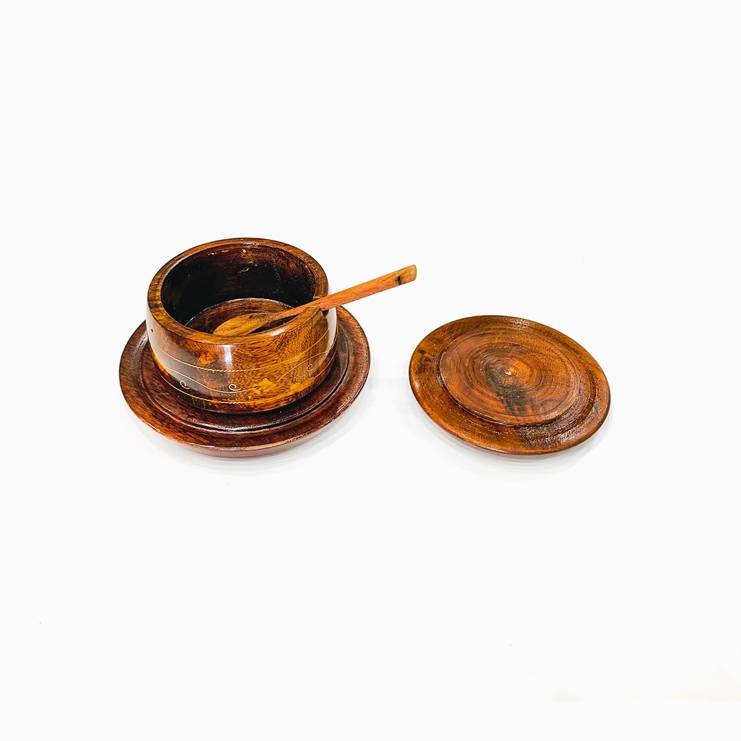 Talise Wooden Sugar Pot