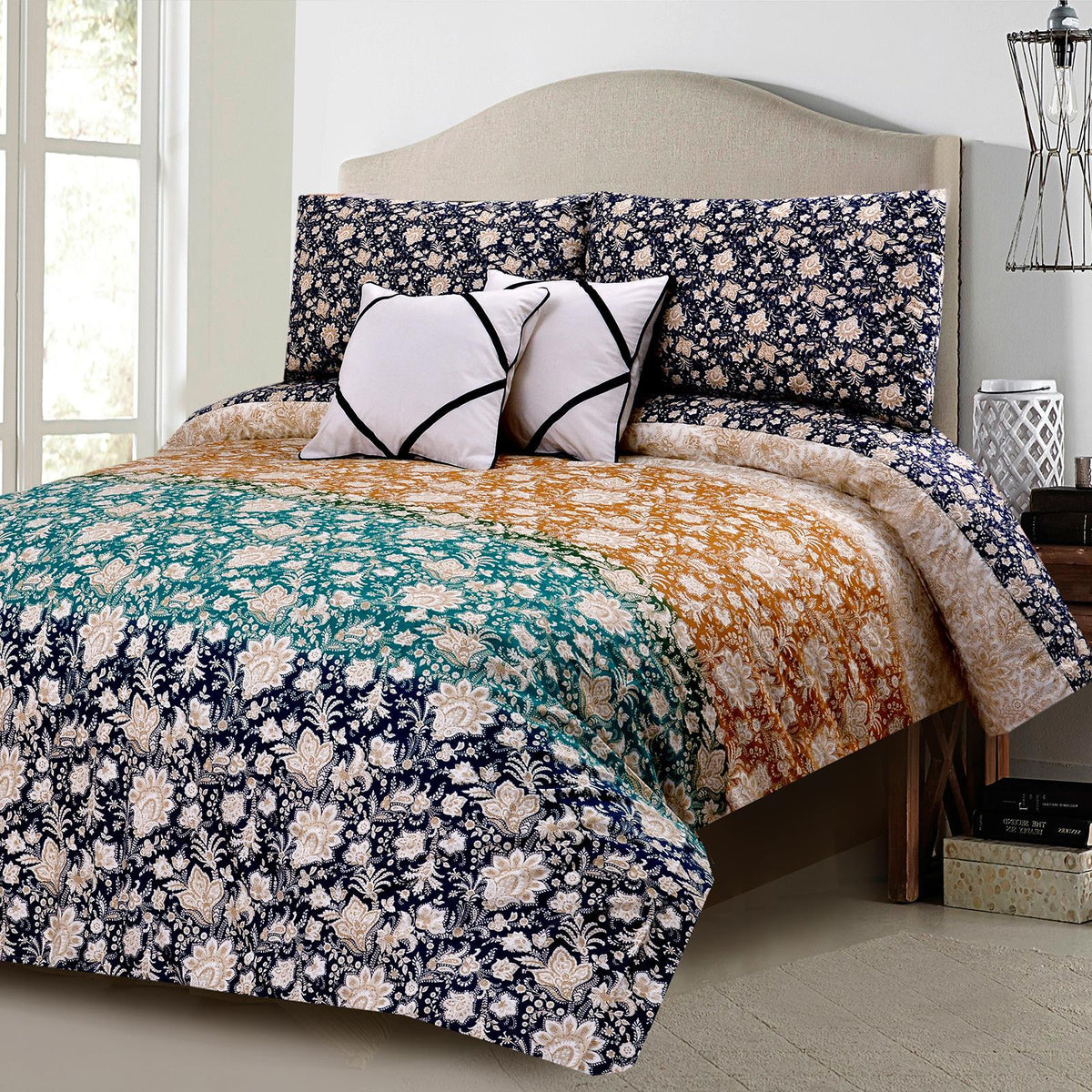 Terra Floral 5 Pcs Bedding Set