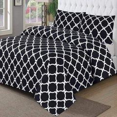 Toma 3 Pcs Bedding Set Black