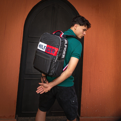 Tommy Hilfiger Backpack Black ( Made in Italy )