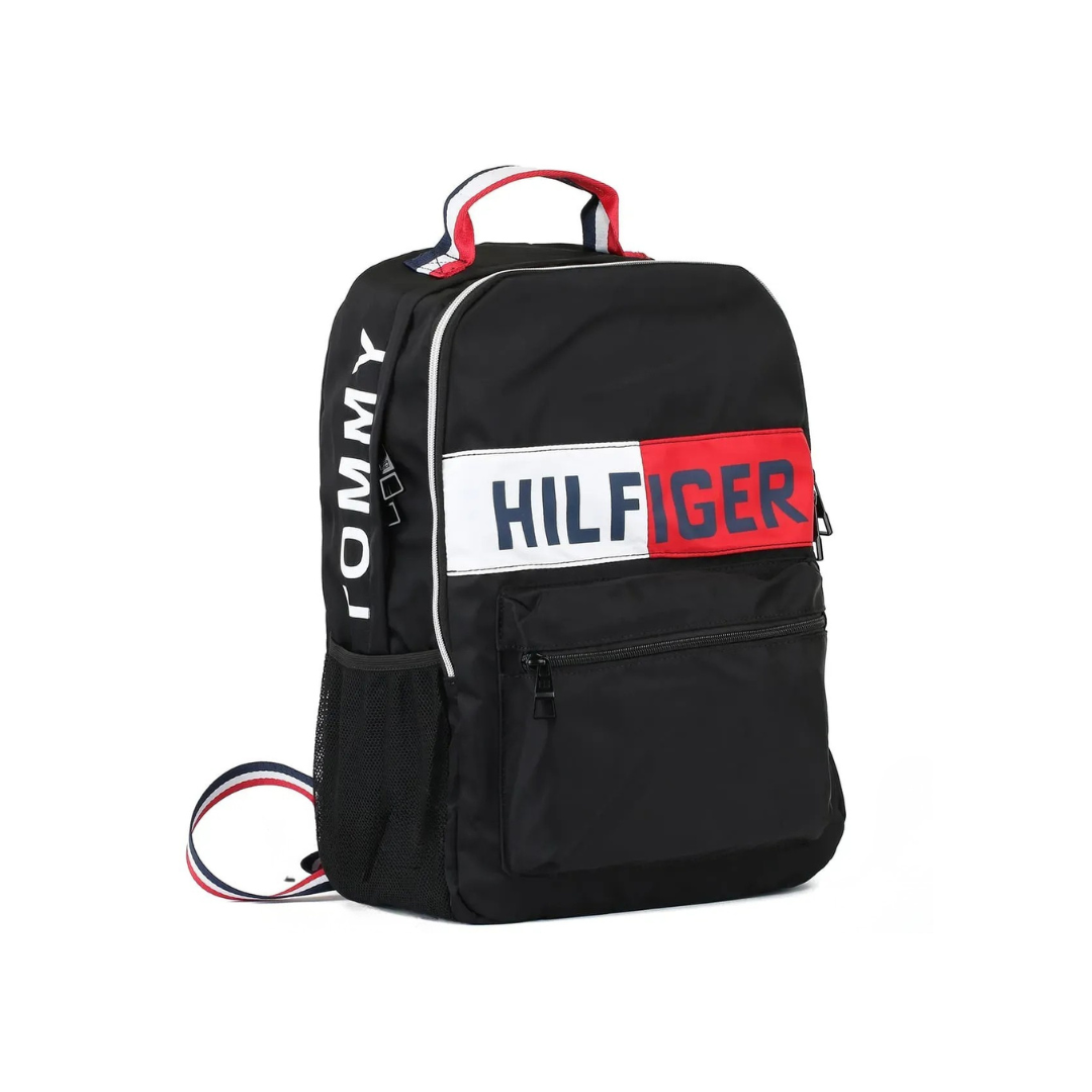 Tommy Hilfiger Backpack Black ( Made in Italy )