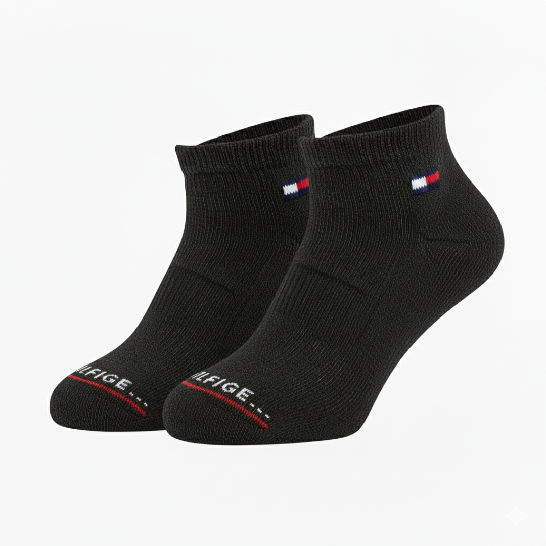 Tomy Ankle Socks for Men Black