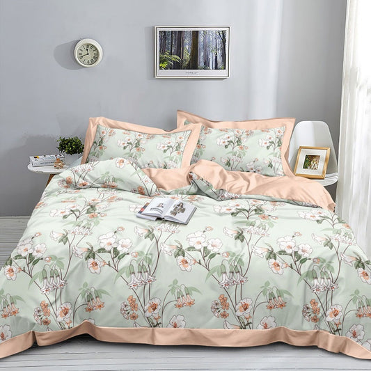 Trinity 3 Pcs Bedding Set Mint Green 1024