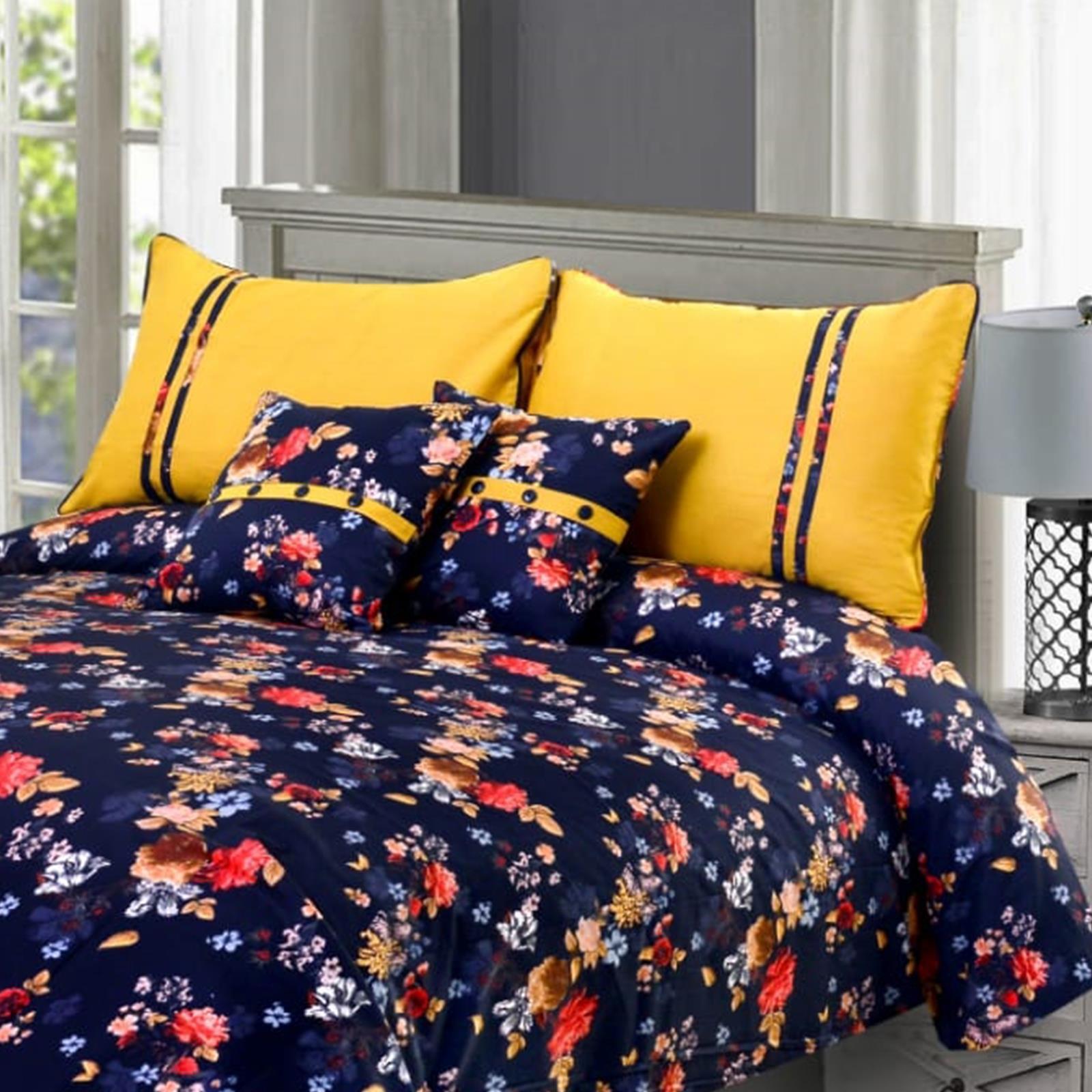 Troy 5 Pcs Bedding Set