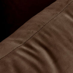 Velvet Cushion Cover Dark Brown