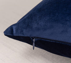 Velvet Cushion Cover Navy Blue