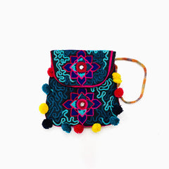 Venetia Handmade Shoulder Bag Blue