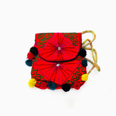 Venetia Handmade Shoulder Bag Red