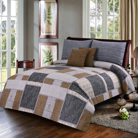 Vita Charcoal 5 Pcs Bedding Set 1600