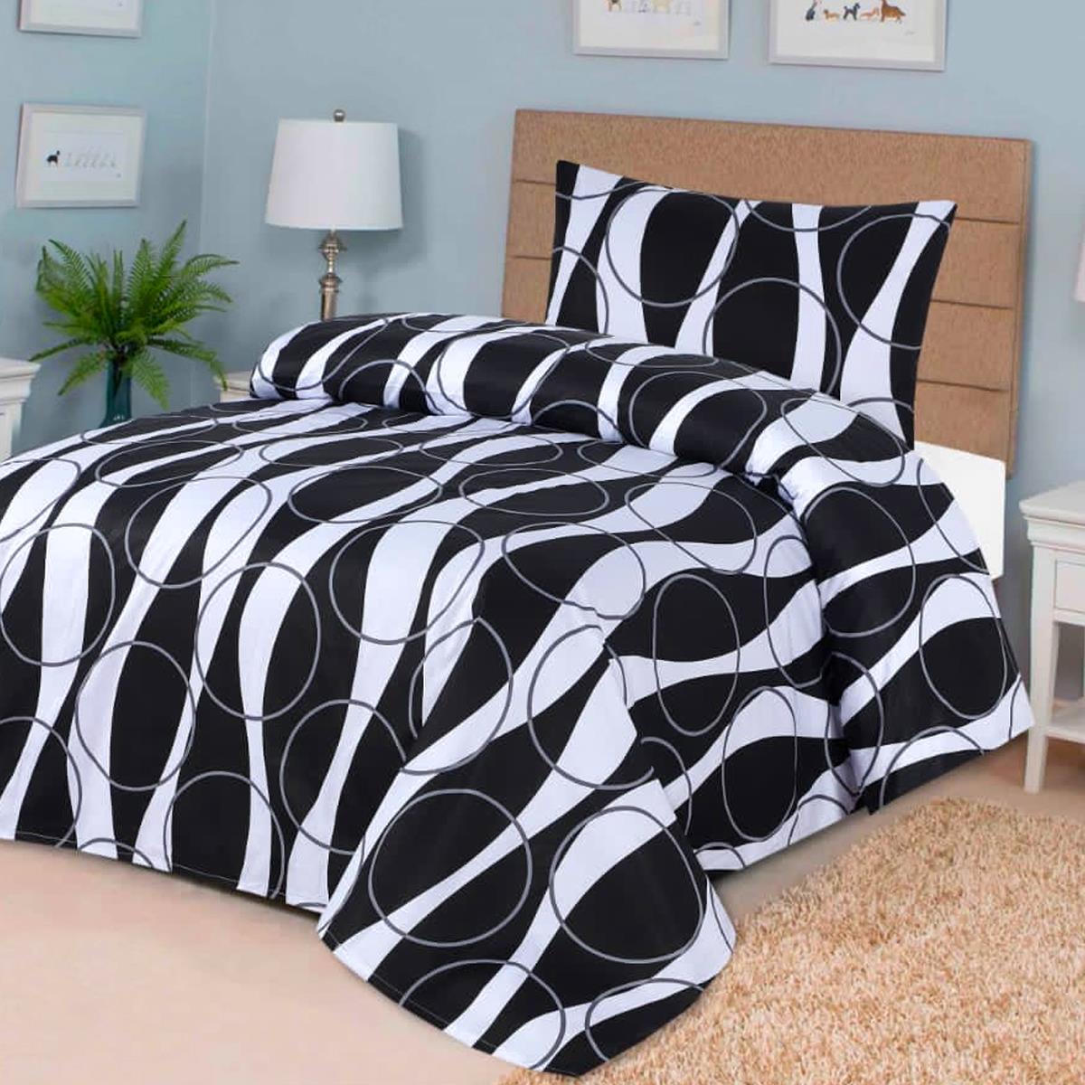 Vitoria Black 2 Pcs Bedding Set