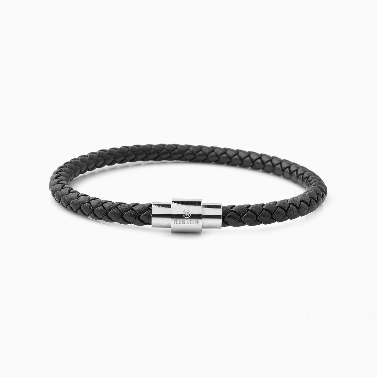 Riblor Leather Bracelet Vittorio Black