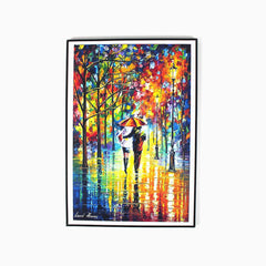 Wall Art Abstract Couple