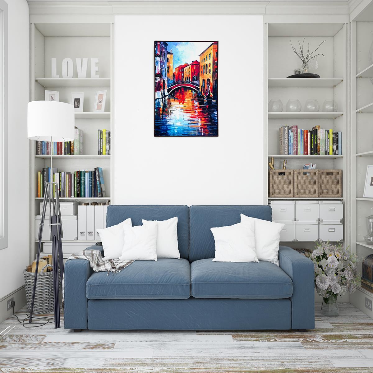 Wall Art Venice Blue