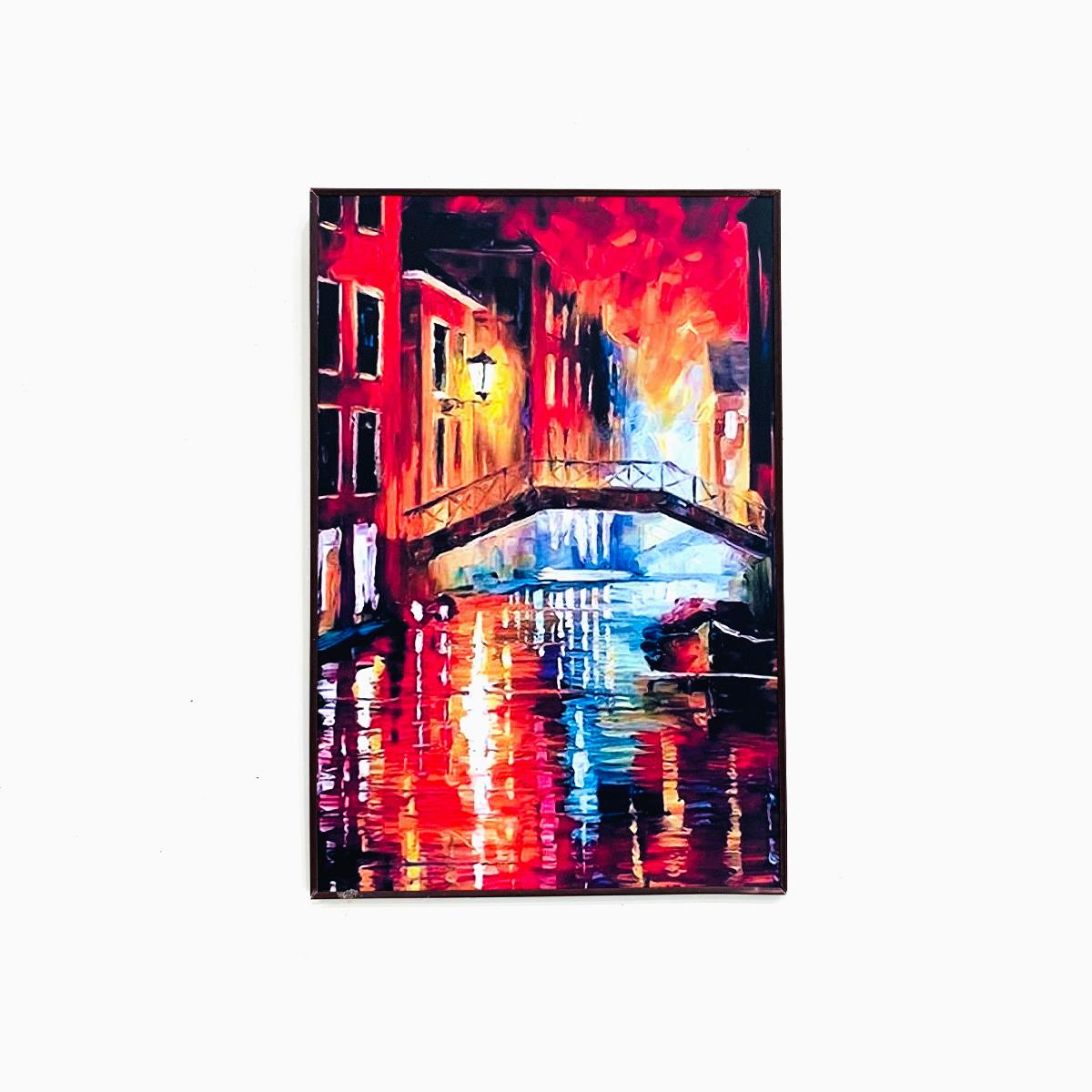 Wall Art Venice Red