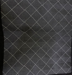 14 Pcs Quilted Table Runner Set Festiva Black