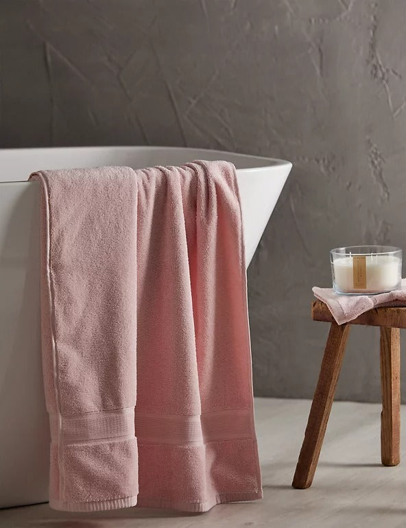 Bertina Bath Towel Blush Pink