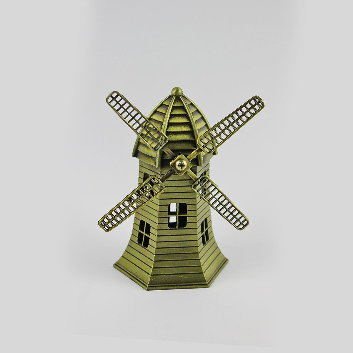 Windmill Ornament Metal