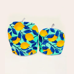 Winston 2 Pcs Tea Cozy Set Lemon Blue