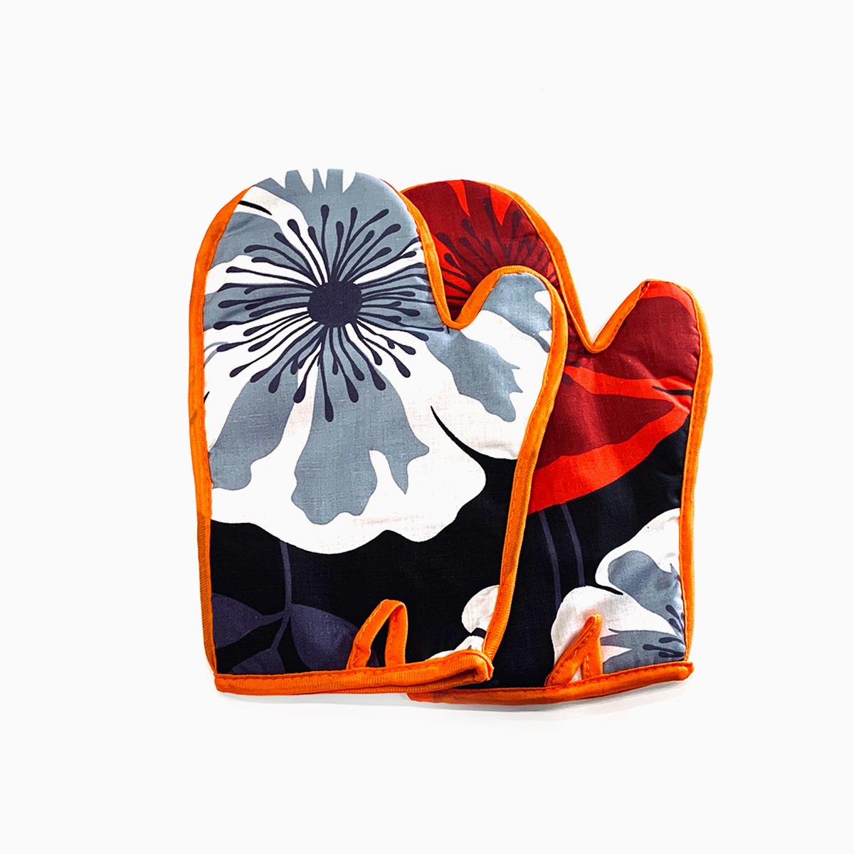 Winston Oven Mitt Set Orange