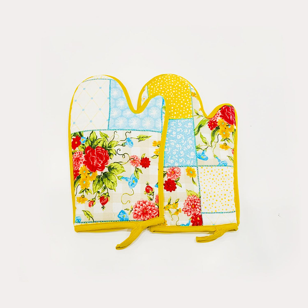 Winston Oven Mitt Set Rose Yellow