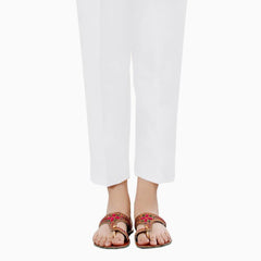 Women Cotton Trouser White