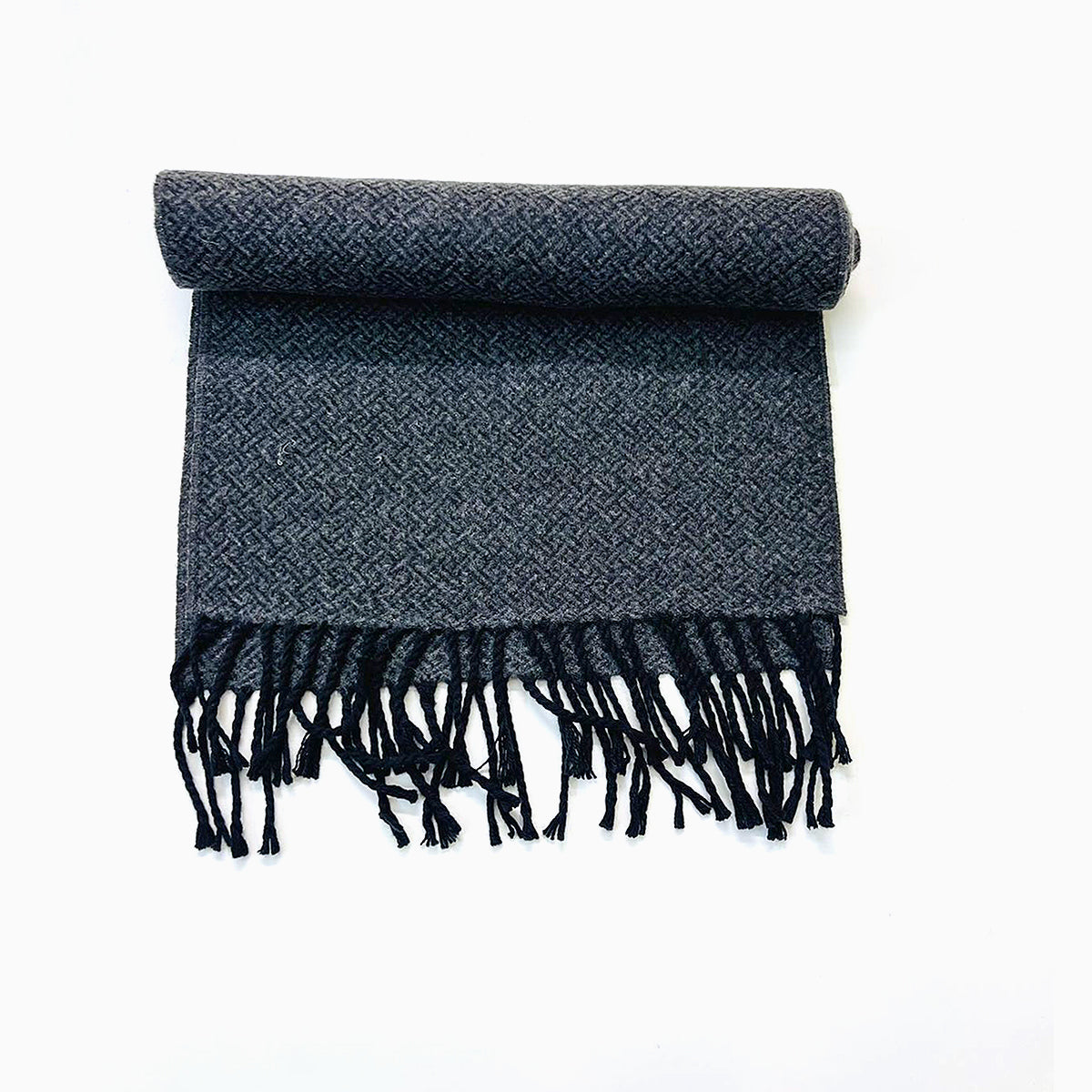 Wool Scarf Charcoal