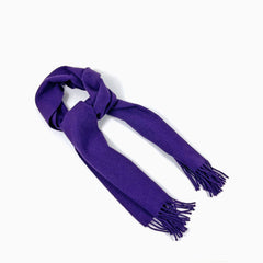 Wool Scarf For Men Blue