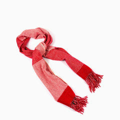 Wool Scarf For Men Candy Red