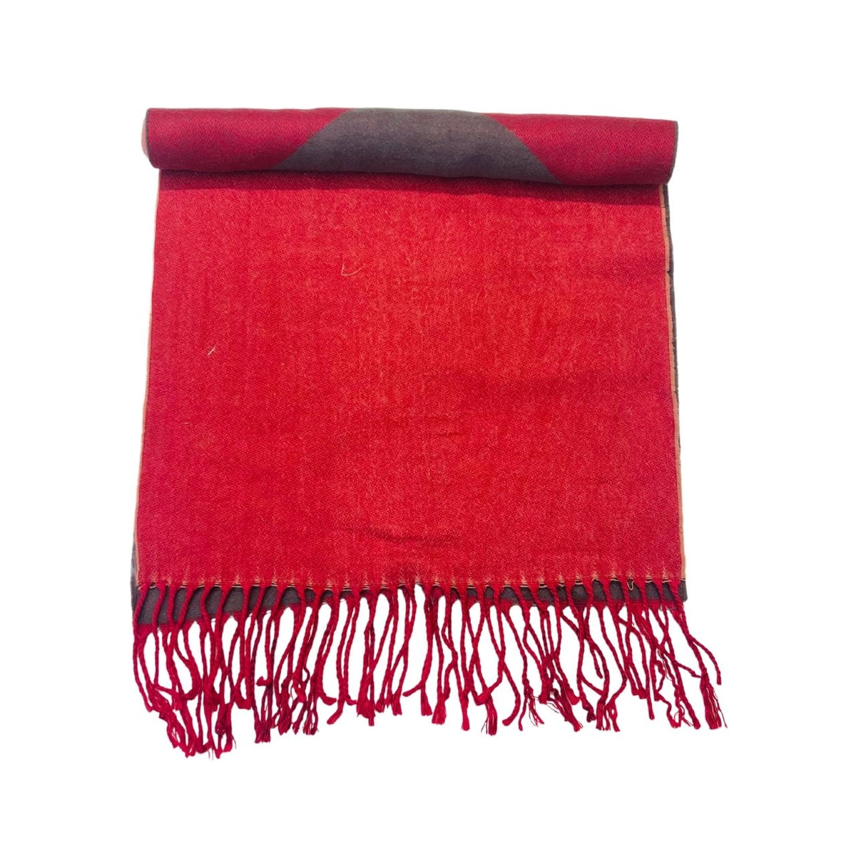 Wool Scarf Red