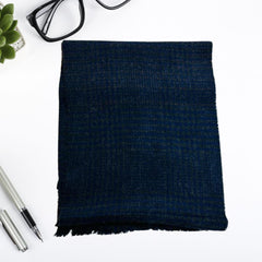 Wool Scarf Riposte Blue