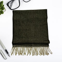 Wool Scarf Supine Brown