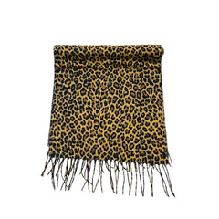 Wool Scarf Leopard