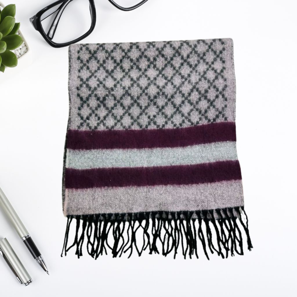 Wool Scarf Zenith Purple