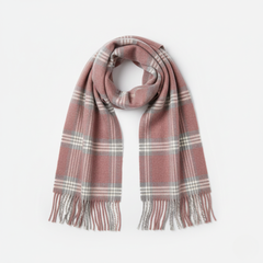 Wool Scarf Pink ( Made in Italy )