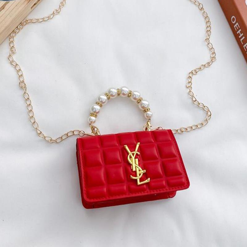 YSL Kids Handbag Red