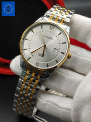 Designer Citizen White Dial Watch for Men