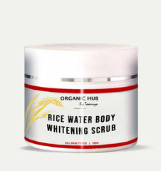 Organic Hub Rice Water Whitening Body Scrub